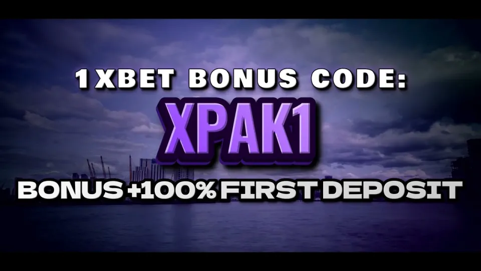 The 1xBet welcome bonus with promo code XPAK1 gives you a 100% boost on your first deposit